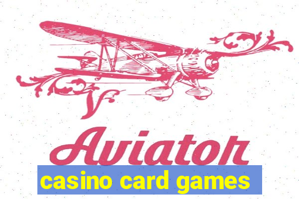 casino card games