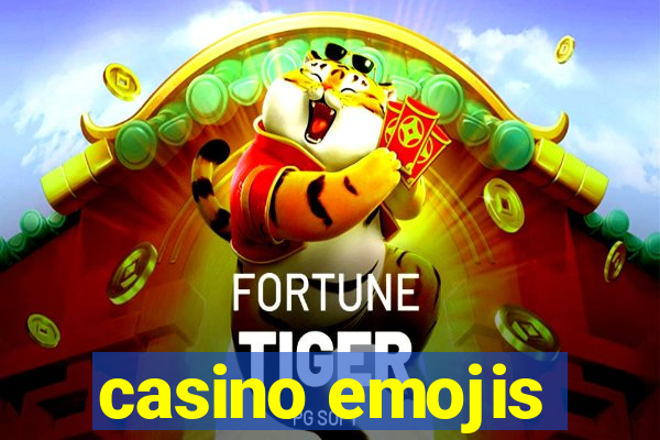 casino emojis