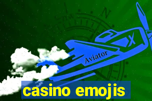 casino emojis