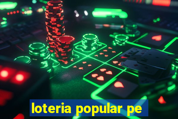 loteria popular pe