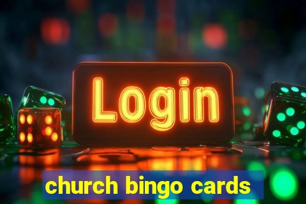 church bingo cards