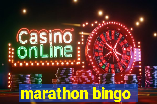 marathon bingo