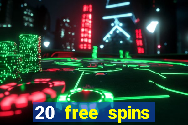 20 free spins cookie casino