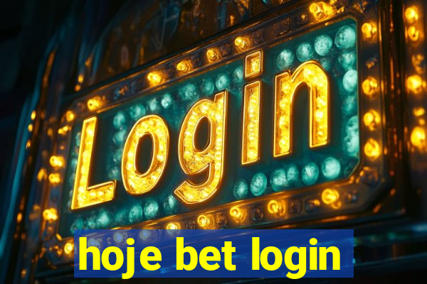 hoje bet login