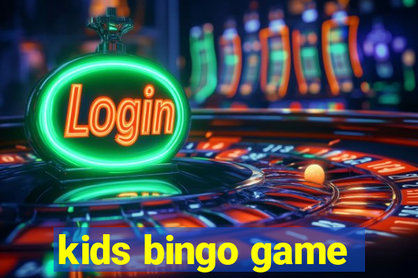 kids bingo game