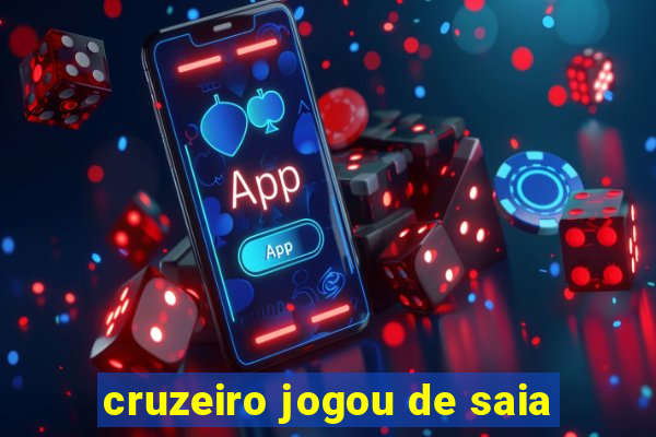 cruzeiro jogou de saia