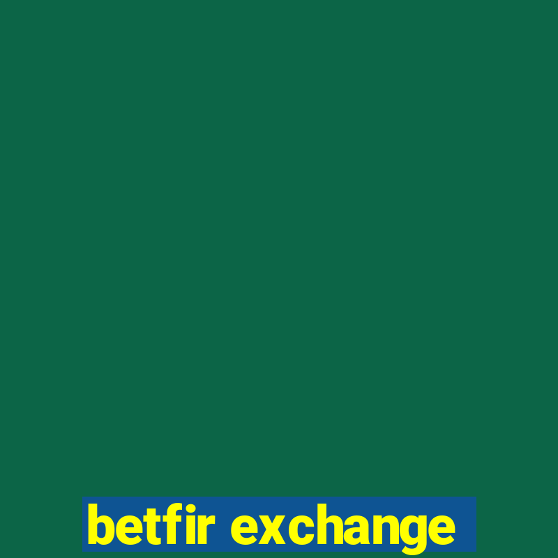 betfir exchange