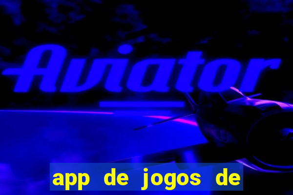 app de jogos de futebol para ganhar dinheiro