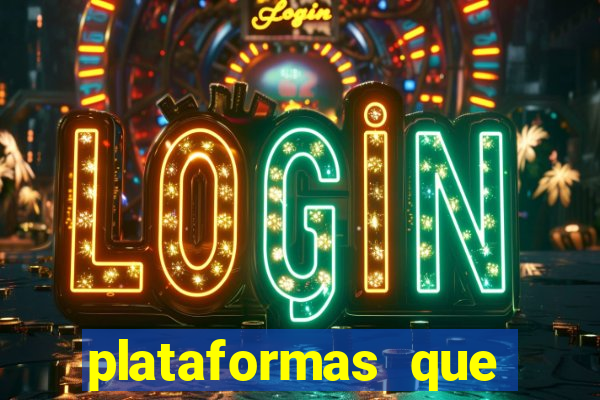 plataformas que mais pagam slots