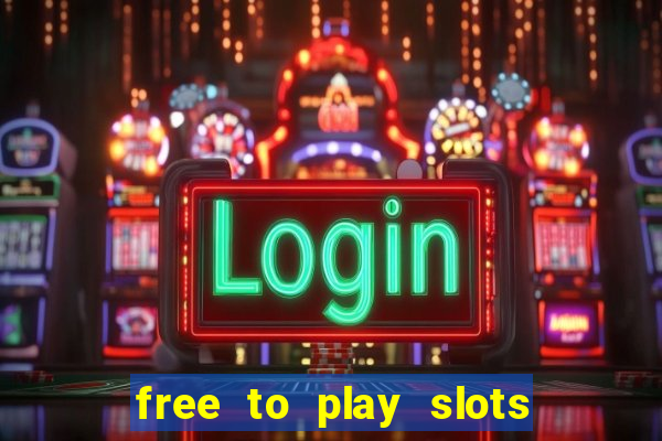 free to play slots no download