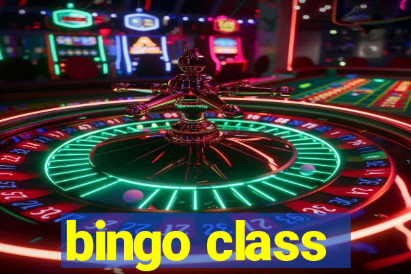 bingo class