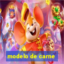 modelo de carne