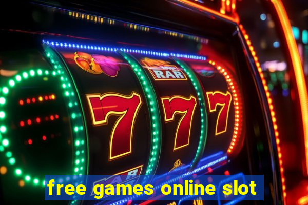 free games online slot