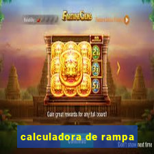 calculadora de rampa