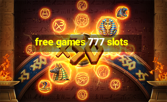 free games 777 slots