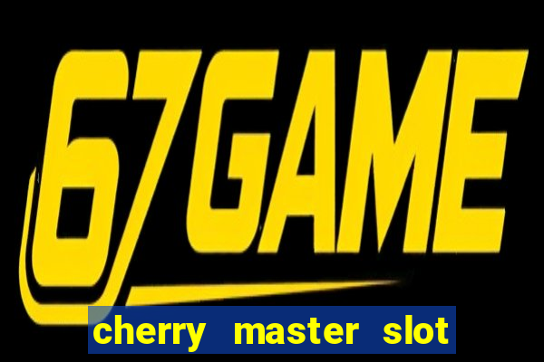 cherry master slot machine for sale