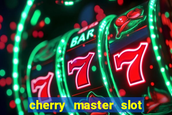 cherry master slot machine for sale