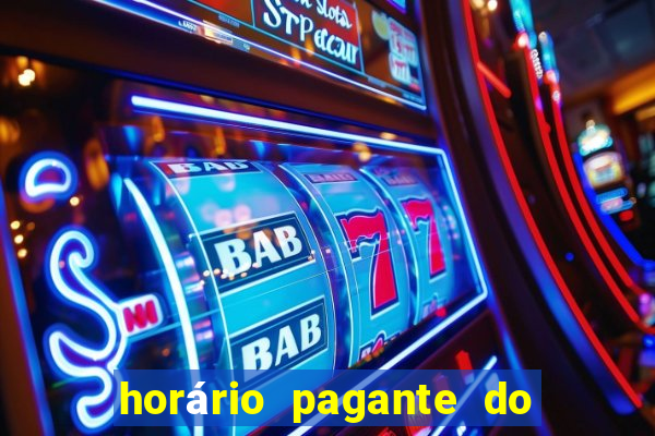 horário pagante do fortune tiger hoje