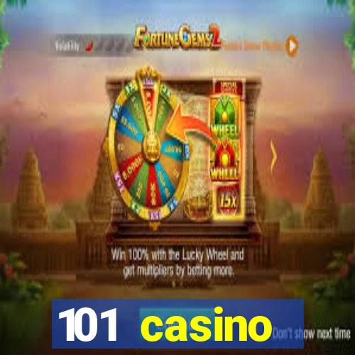 101 casino restaurant menu