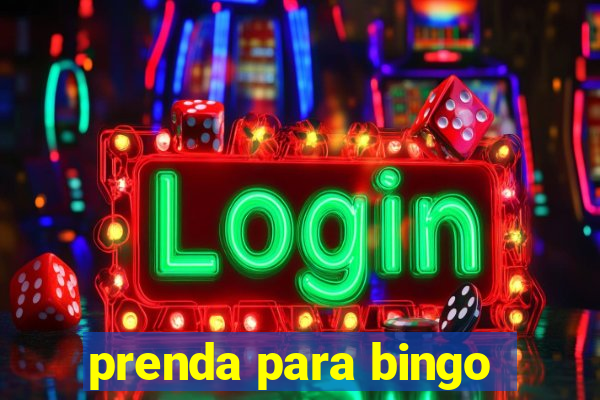 prenda para bingo