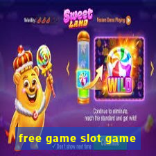 free game slot game