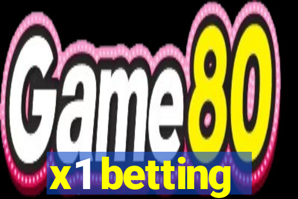 x1 betting