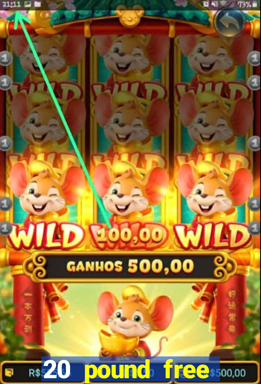 20 pound free casino no deposit