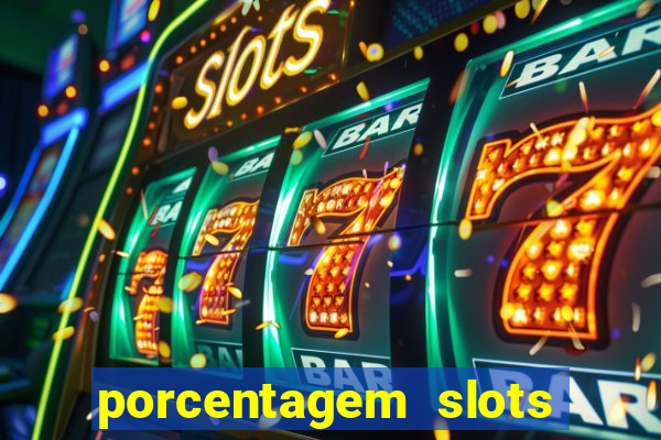 porcentagem slots tempo real