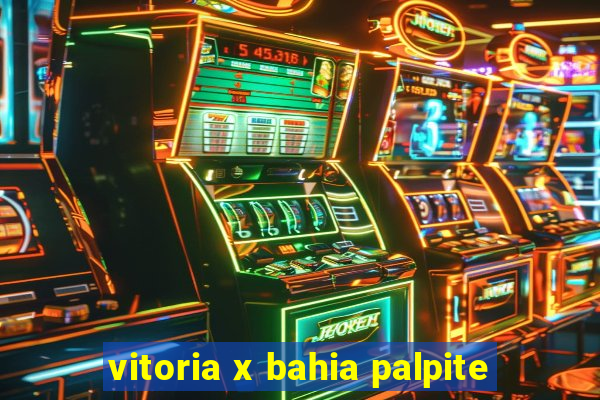 vitoria x bahia palpite