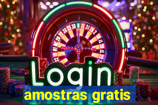 amostras gratis