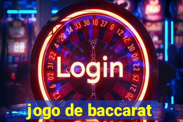 jogo de baccarat