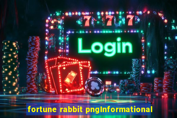 fortune rabbit pngInformational