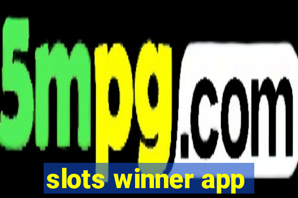 slots winner app