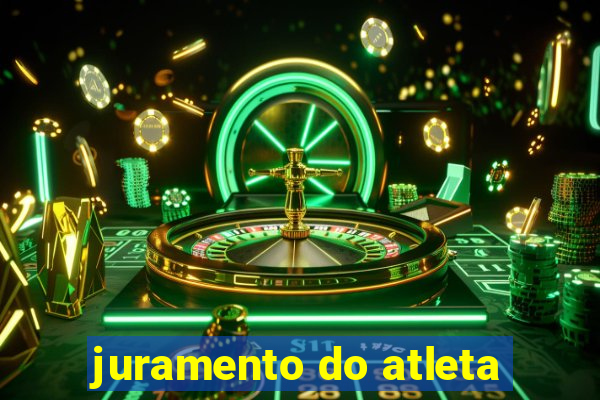 juramento do atleta