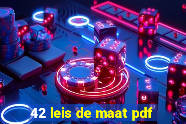 42 leis de maat pdf