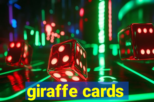 giraffe cards