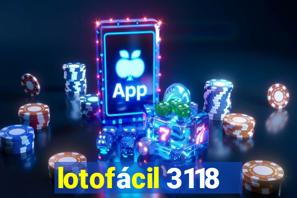 lotofácil 3118