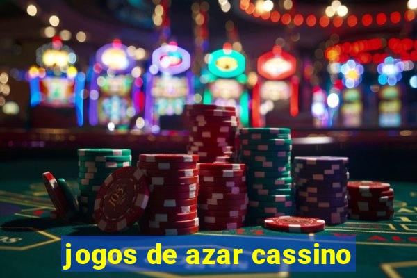 jogos de azar cassino