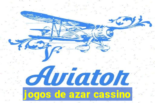 jogos de azar cassino