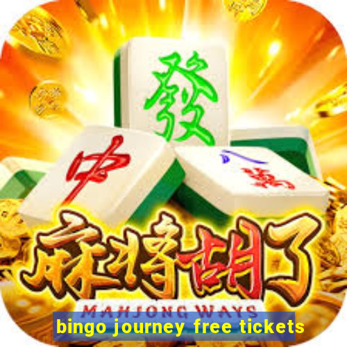 bingo journey free tickets