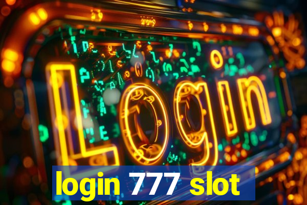 login 777 slot