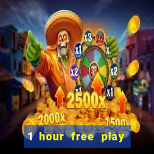 1 hour free play casino uk