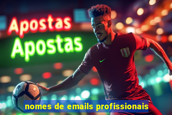 nomes de emails profissionais