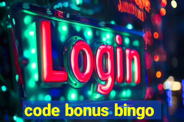 code bonus bingo