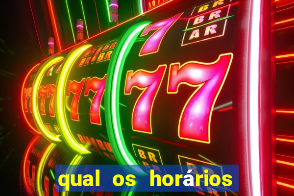 qual os horários que o fortune tiger paga