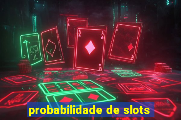 probabilidade de slots