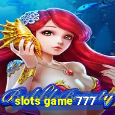 slots game 777