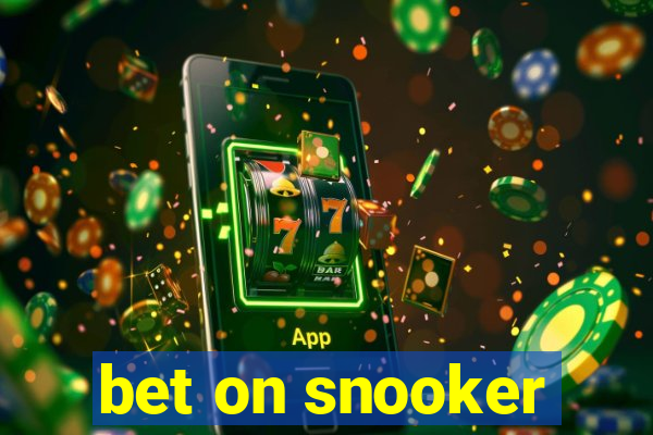 bet on snooker