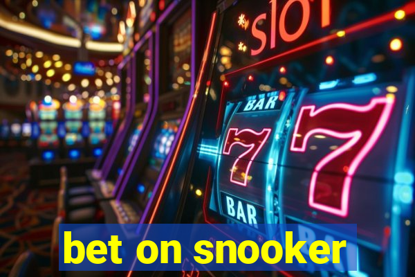 bet on snooker