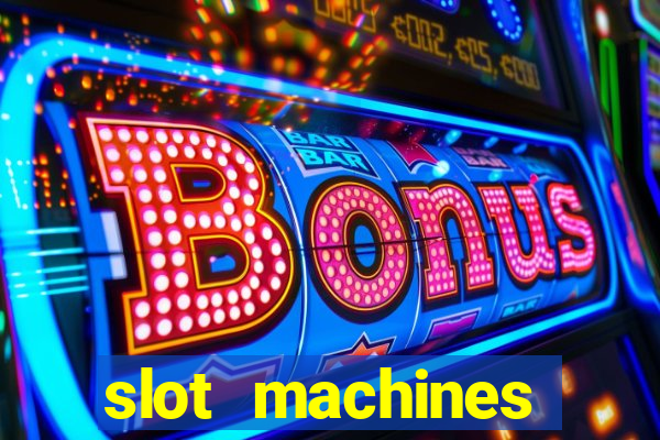 slot machines online gambling